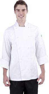 Brigade - Traditional White Long Sleeve Chef Jacket