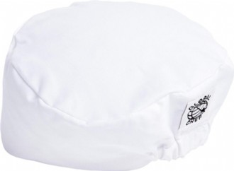 White Flat Top Chef Hat