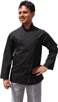 EPIC Traditional Black Long Sleeve Chef Jacket