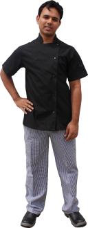 EPIC Traditional Black Short Sleeve Chef Jacket